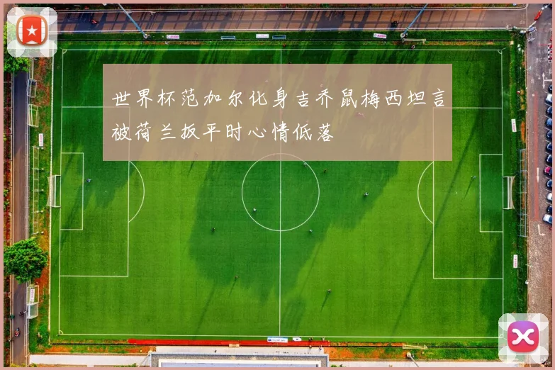 世界杯范加尔化身吉乔鼠梅西坦言被荷兰扳平时心情低落