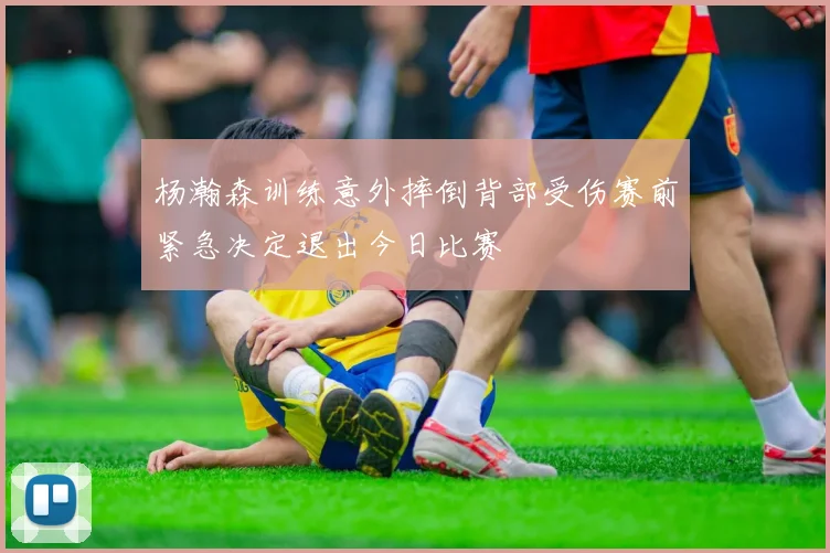 杨瀚森训练意外摔倒背部受伤赛前紧急决定退出今日比赛